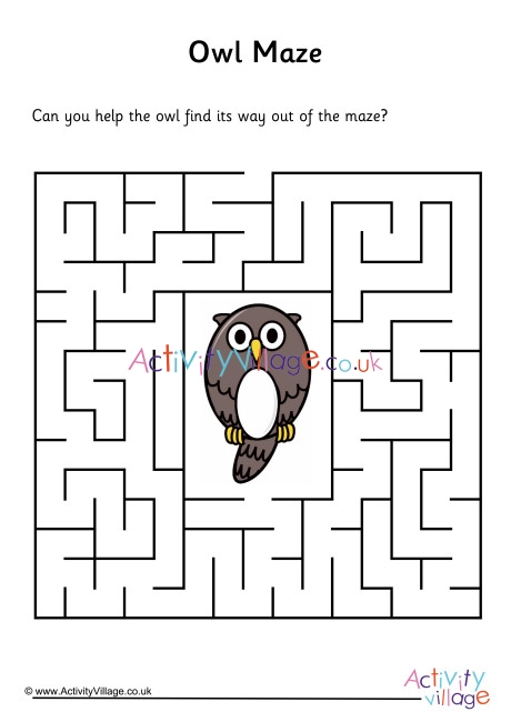 Owl Maze