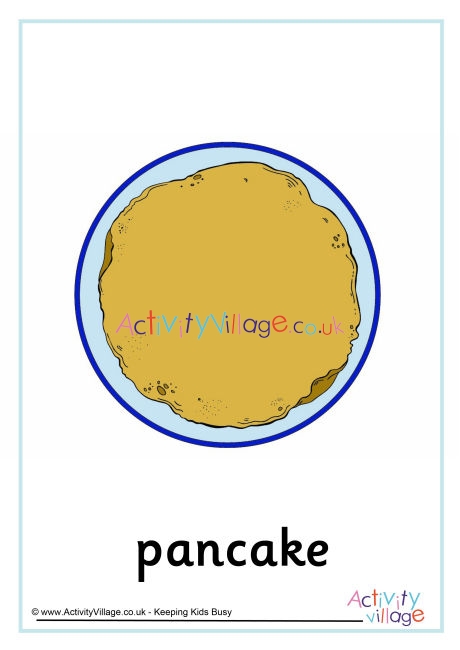 Pancake poster