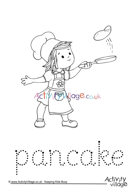 Pancake word tracing