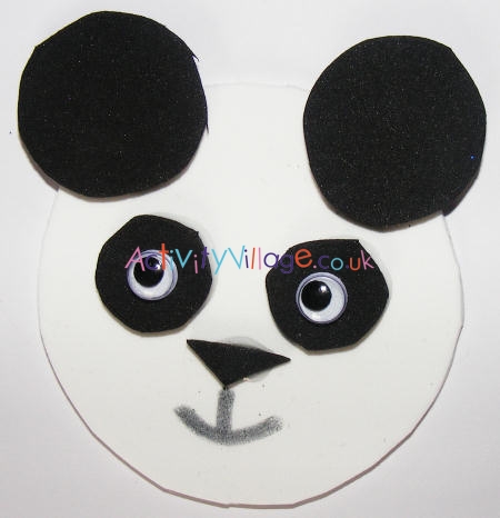 panda magnet craft