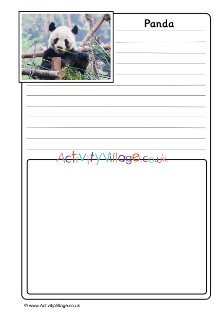 Panda notebooking page 