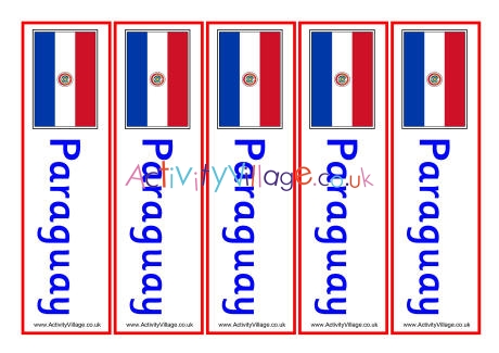 Paraguay bookmarks 