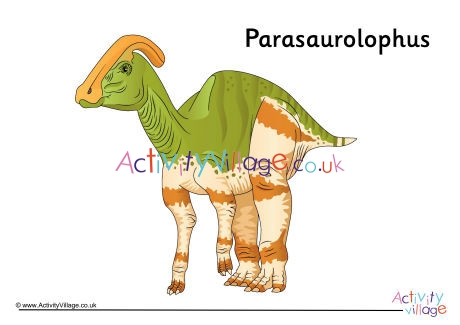 Parasaurolophus Poster
