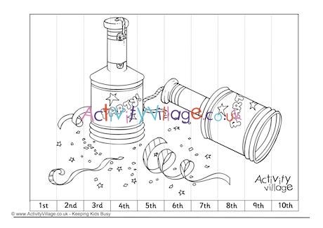 Party Jigsaw - Ordinal Numbers