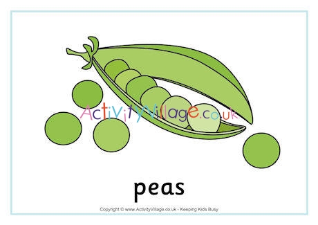 Peas Poster
