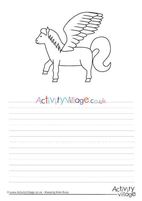 Pegasus Story Paper