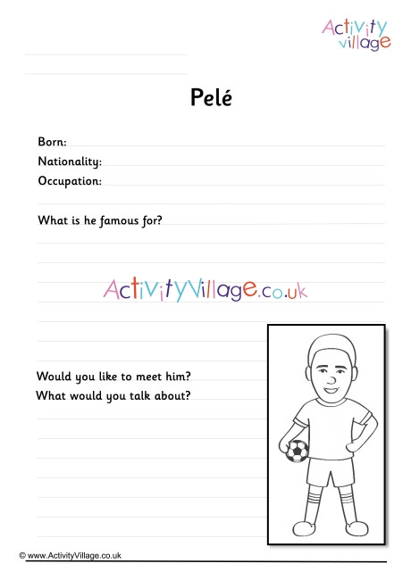 Pele Worksheet