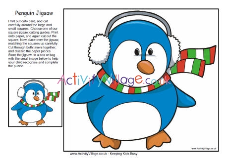 Penguin jigsaw 2