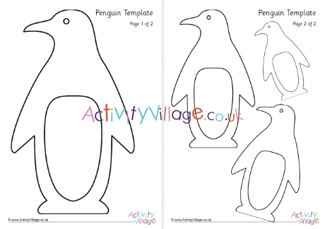 Penguin template 3