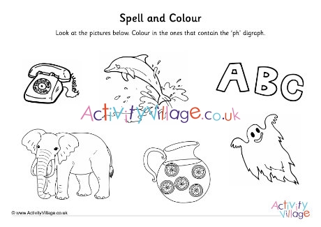 Ph Digraph Spell And Colour