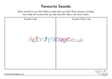 Phonics Phase One Favourite Sounds Drawing