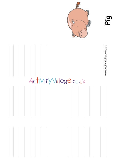 Pig booklet 