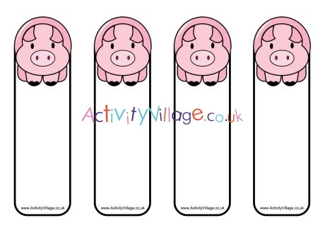 Pig Bookmarks