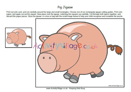 Pig jigsaw