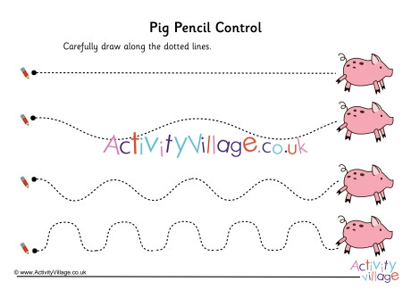 Pig Pencil Control