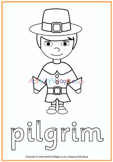 Pilgrim finger tracing