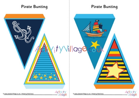 Pirate Bunting - Small