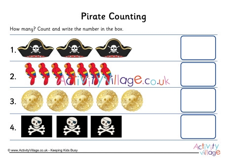 Pirate Counting 1
