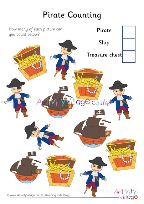 Pirate counting 3