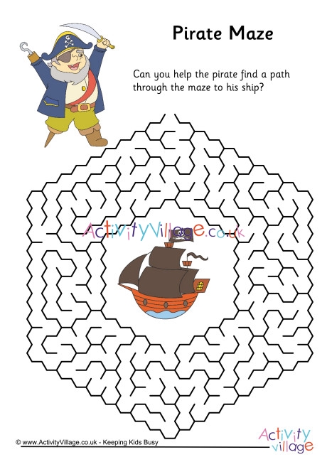 Pirate Maze 4