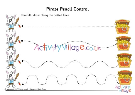 Pirate Pencil Control