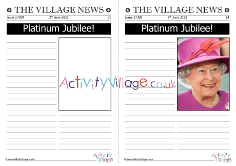 Platinum Jubilee newspaper report