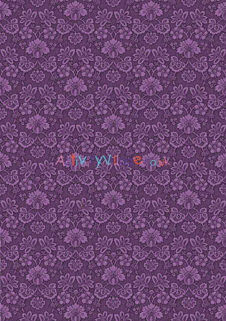 Plum Damask Scrapbook Paper Plum Damask Scrapbook Paper