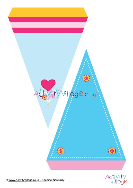 Princess Bunting Small