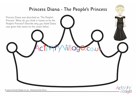 Princess Diana The People's Princess Worksheet