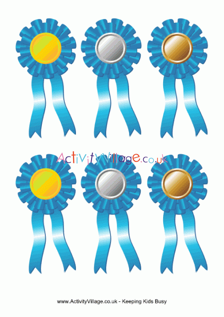 Printable rosettes