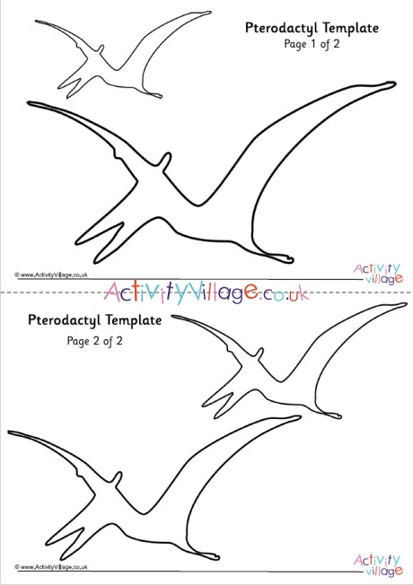 Pterodactyl Template