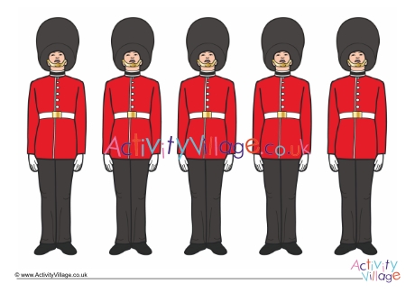 Queen's Guard bookmarks