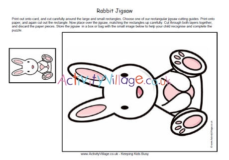 Rabbit jigsaw 2