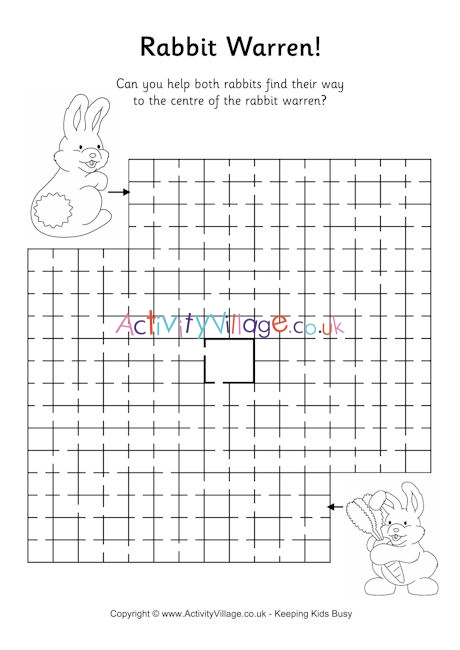 Rabbit maze 2