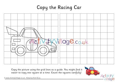 Racing Car Grid Copy