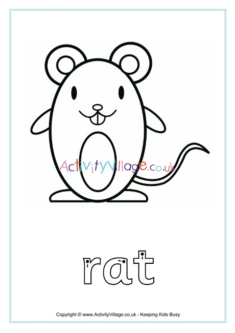 Rat finger tracing