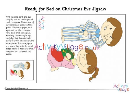 Ready For Bed On Christmas Eve Jigsaw