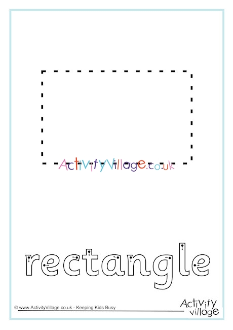 Rectangle Finger Tracing