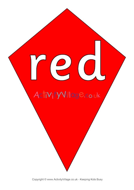 Red kite poster