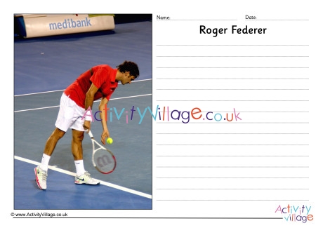 Roger Federer Story Paper 2