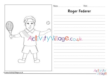 Roger Federer Story Paper