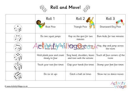 Roll and move