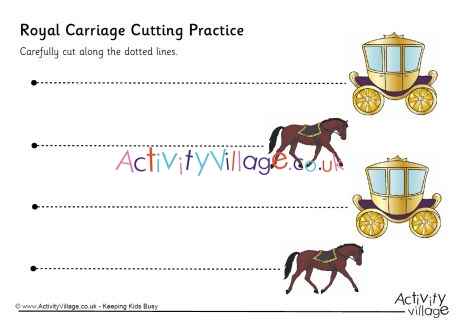 Royal carriage cutting practice