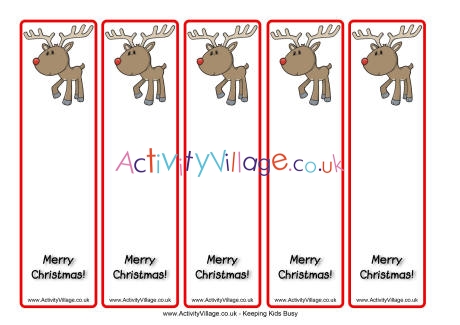 Rudolph bookmarks