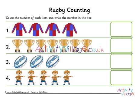 Rugby counting 1