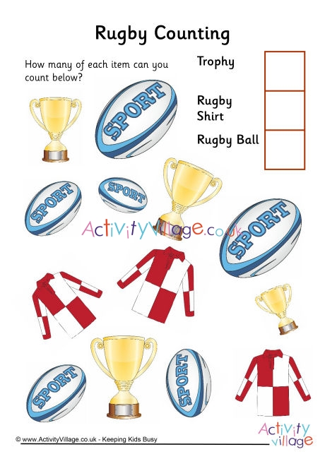 Rugby Counting 3
