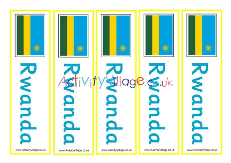 Rwanda bookmarks