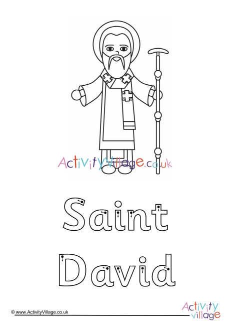 Saint David Finger Tracing