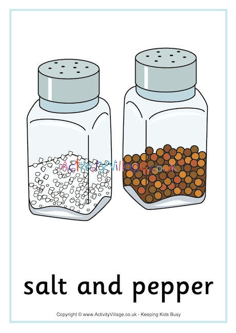 Salt And Pepper Poster