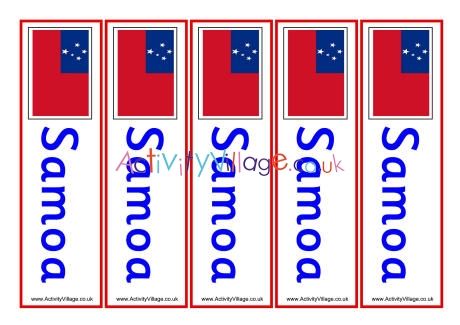 Samoa bookmarks